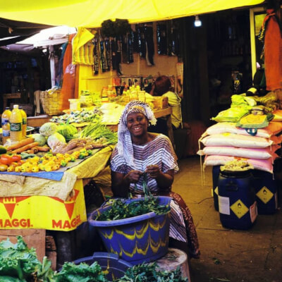 Serrekunda market